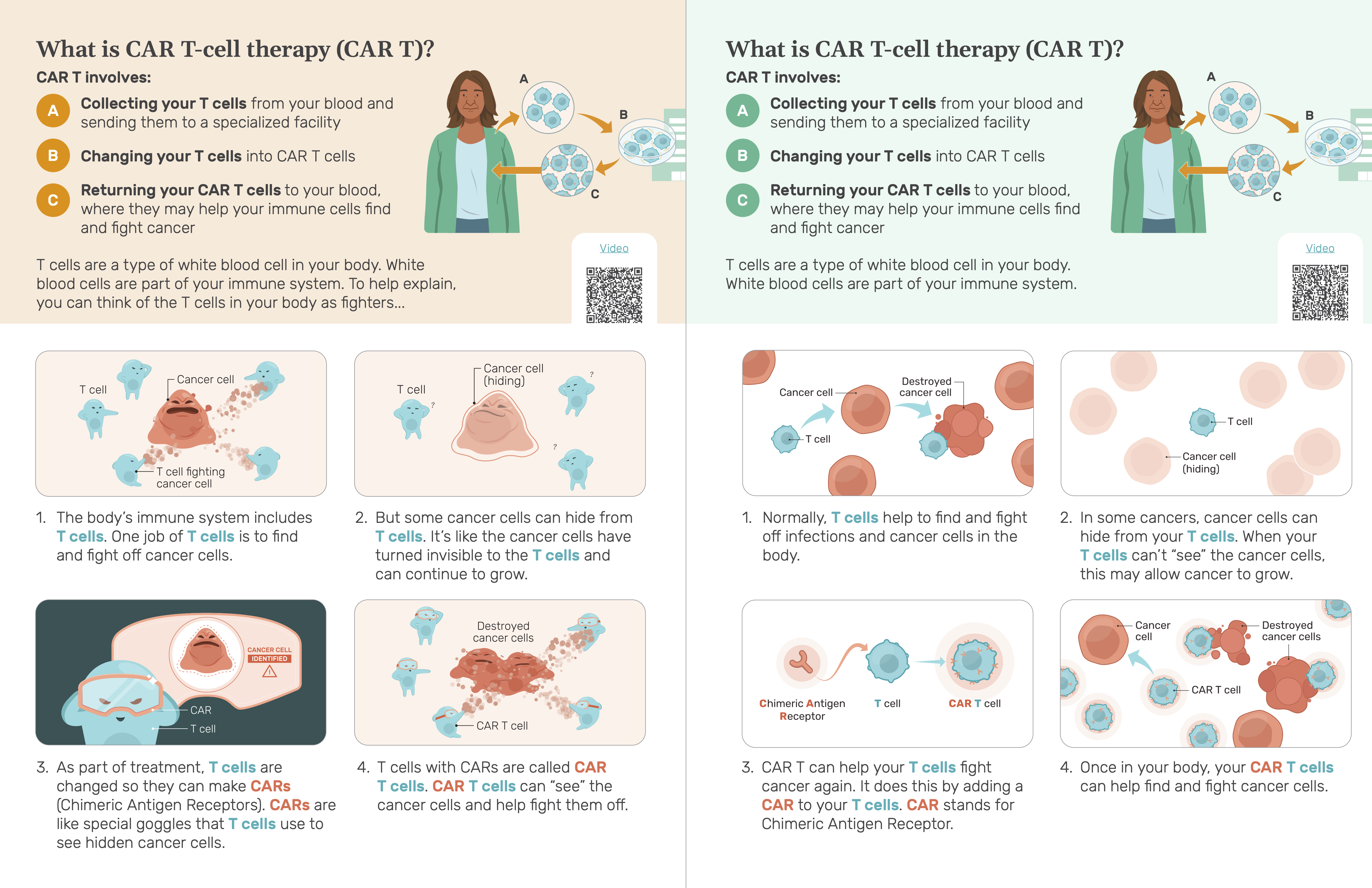 Pop-up preview of CAR-T discussion tool (downloadable digital version), page 1.