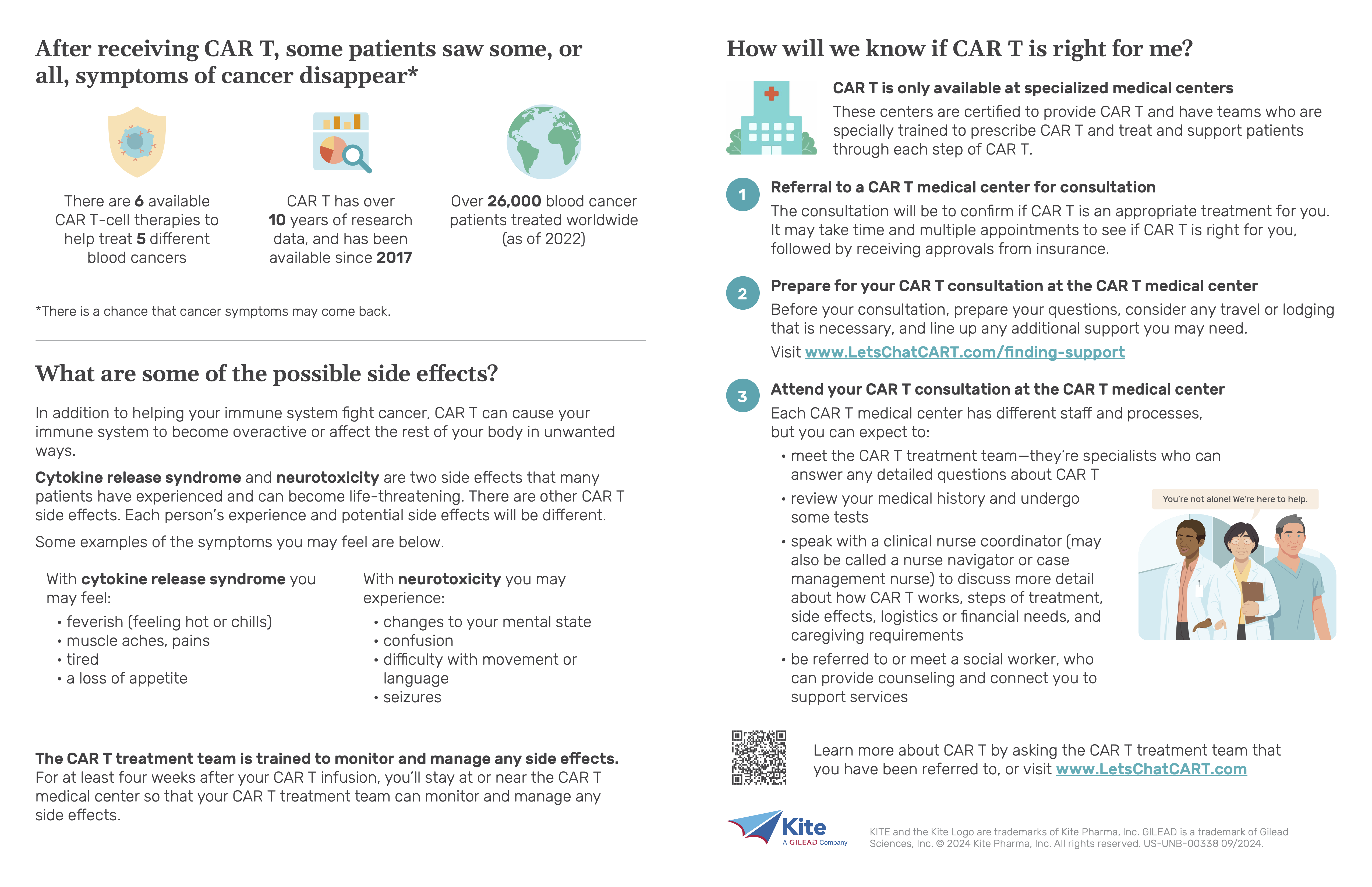 Pop-up preview of CAR-T discussion tool (downloadable digital version), page 2.